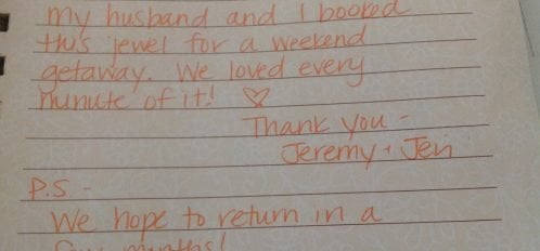 guest testimonial